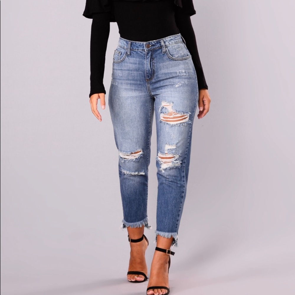 Toni Boyfriend Jeans - Medium